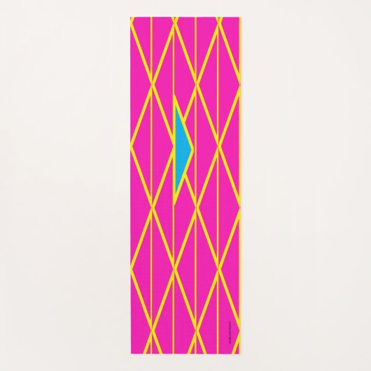 Tapis De Yoga Coloré (Devant)