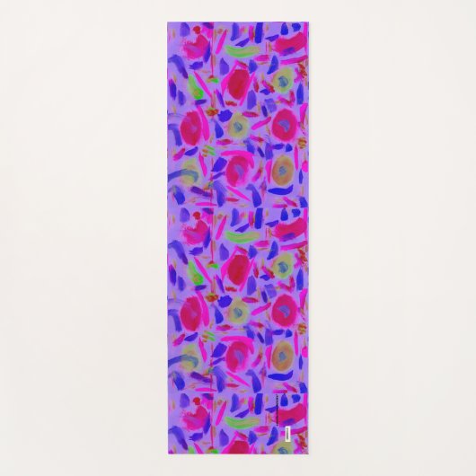 Tapis De Yoga Coloré (Devant)
