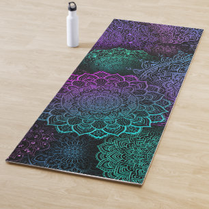 Tapis De Yoga Colorful collections of mandala