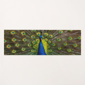 Tapis De Yoga Colorful peacock (Devant (Horizontal))