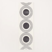 Tapis De Yoga Composition des cercles Abstraits (Devant)