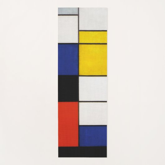 Tapis De Yoga Composition, Mondrian (Devant)