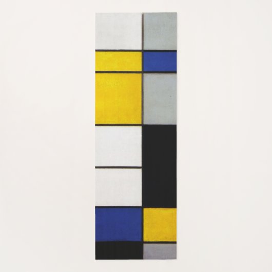 Tapis De Yoga Composition, Mondrian (Dos)