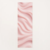 Tapis De Yoga Conception Abstraite Crème Rose (Devant)