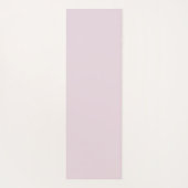 Tapis De Yoga Conception Abstraite de fractal rose pâle moderne (Dos)