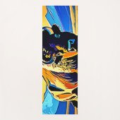 Tapis De Yoga Conception de Bison Sunset Majesty (Devant)