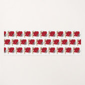 Tapis De Yoga Conception de dés barbares (Devant (Horizontal))