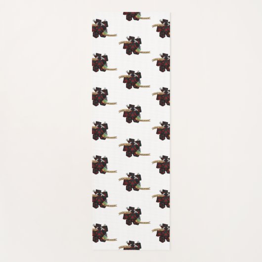 Tapis De Yoga Conception de dés non fiables (Devant)