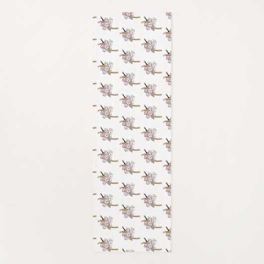 Tapis De Yoga Conception de dés Paladin (Devant)
