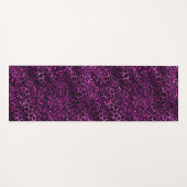 Tapis De Yoga Conception de la série Leopard violet et or 3 (Devant (Horizontal))