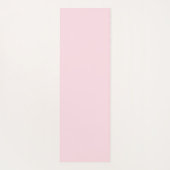 Tapis De Yoga Conception de nom de script à nœud cerise en vichy (Dos)