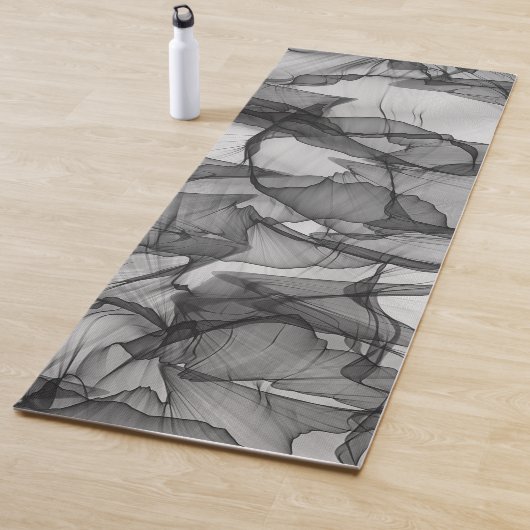 Tapis De Yoga Conception de texture de couche mystique de foular (En situation)