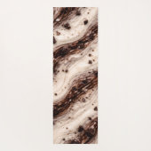 Tapis De Yoga Conception de texture en marbre de Milkshake Cooki (Dos)