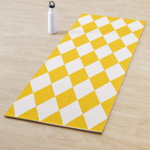 Tapis De Yoga Conception des carreaux de diamants de l'arlequin
