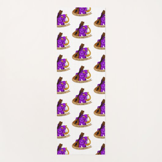 Tapis De Yoga Conception des dés de série (Devant)