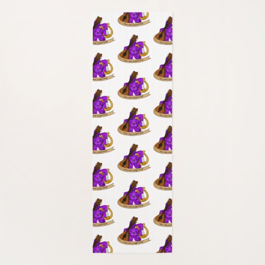 Tapis De Yoga Conception des dés de série (Dos)