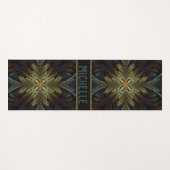 Tapis De Yoga Conception fractale (Devant (Horizontal))