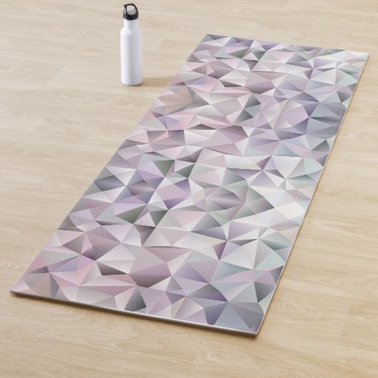 Tapis De Yoga Conception géométrique abstraite représentant une  (En situation)