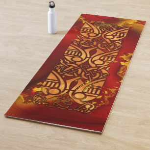 Tapis De Yoga Conception graphique FractalCelt 1