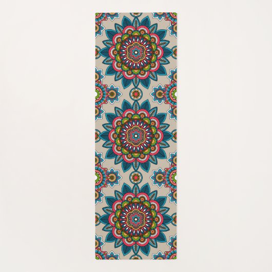 Tapis De Yoga Conception Mandala (Dos)