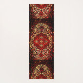 Tapis De Yoga Conception orientale de couverture dans la couleur (Dos)