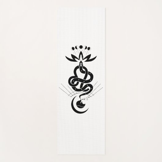 Tapis De Yoga Conception originale pour 2025 Snake, Lion (Devant)