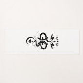 Tapis De Yoga Conception originale pour l'impression Snake 2025, (Devant (Horizontal))