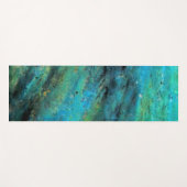 Tapis De Yoga Conception Turquoise (Devant (Horizontal))