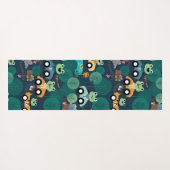 Tapis De Yoga Conducteurs de voitures de course de grenouilles E (Dos (Horizontal))