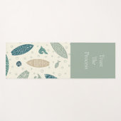 Tapis De Yoga Confiance Le Processus Surf Côtier Yoga Mat (Devant (Horizontal))