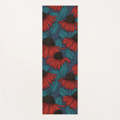 Tapis De Yoga Confleurs rouges (Devant)