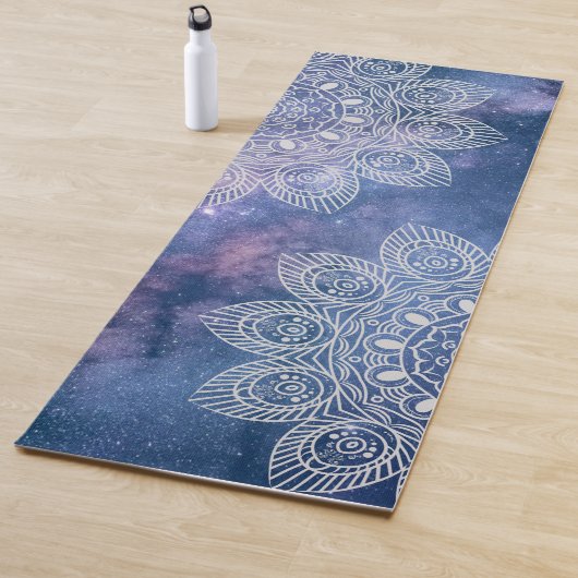 Tapis De Yoga Conscience cosmique Méditation Galaxie (En situation)