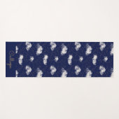 Tapis De Yoga Constellation céleste du ciel étoilé (Devant (Horizontal))