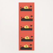Tapis De Yoga Cool coucher de soleil (Devant)