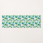 Tapis De Yoga Cool du milieu du siècle moderne d'inspiration mad (Dos (Horizontal))