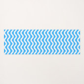 Tapis De Yoga Cool Funny Blue Waves Surf Yoga Mat (Dos (Horizontal))