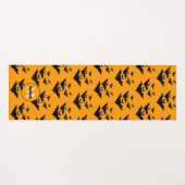 Tapis De Yoga Cool mignon chauves chauves-souris volant Hallowee (Devant (Horizontal))