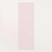 Tapis De Yoga Cool Simple Pink Diamond Pattern (Dos)