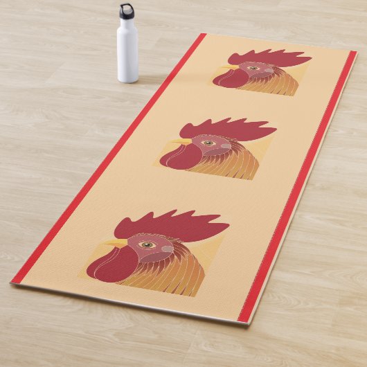 Tapis de yoga Coq (En situation)