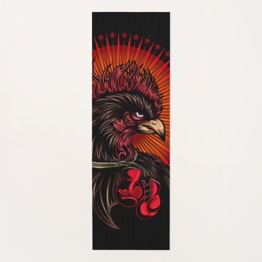 Tapis De Yoga Coq de boîte (Devant)