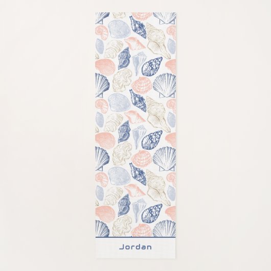 Tapis De Yoga Coques sous-marines (Devant)