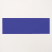 Tapis De Yoga Coquillages d'aquarelle avec nom (Dos (Horizontal))