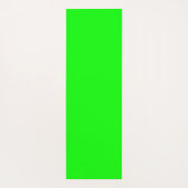 Tapis De Yoga Corail couleur Sherbert, Marbre vert citron (Dos)