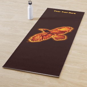 Tapis De Yoga Corbeau