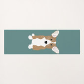 Tapis De Yoga Corgi Yoga Mat (Dos (Horizontal))