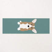 Tapis De Yoga Corgi Yoga Mat (Devant (Horizontal))