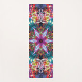 Tapis De Yoga Coruscation Zen Lotus Star Kaleid (Devant)