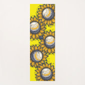 Tapis De Yoga Cosmic Flower (Devant)