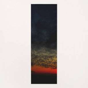 Tapis De Yoga Coucher de soleil avant la tempête