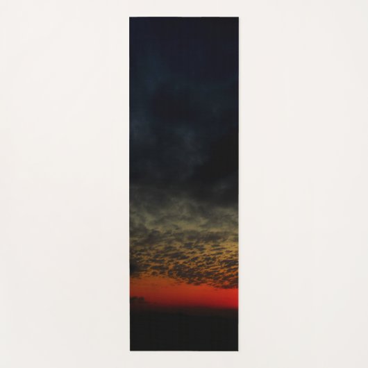 Tapis De Yoga Coucher de soleil avant la tempête (Devant)